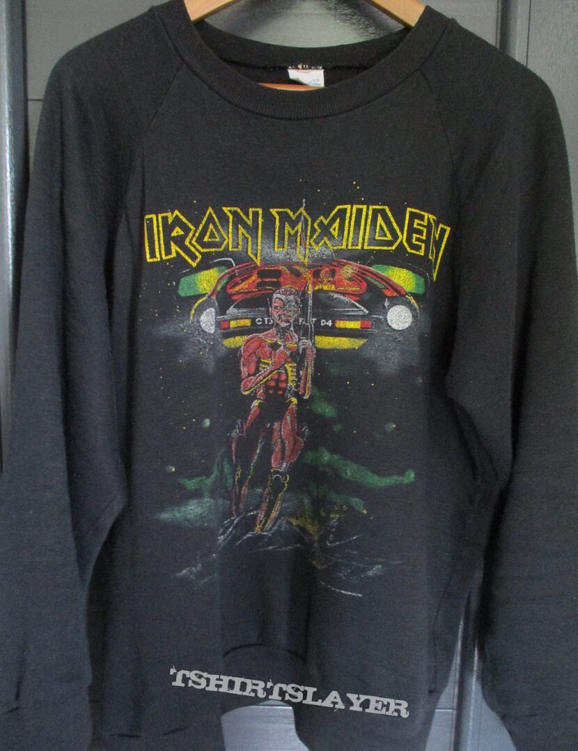 Iron Maiden Somewhere On Tour &#039;86-&#039;87 Sweatshirt