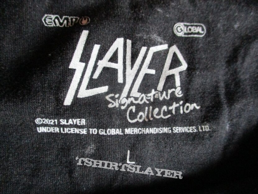 Slayer Repentless Signature Collection Shirt