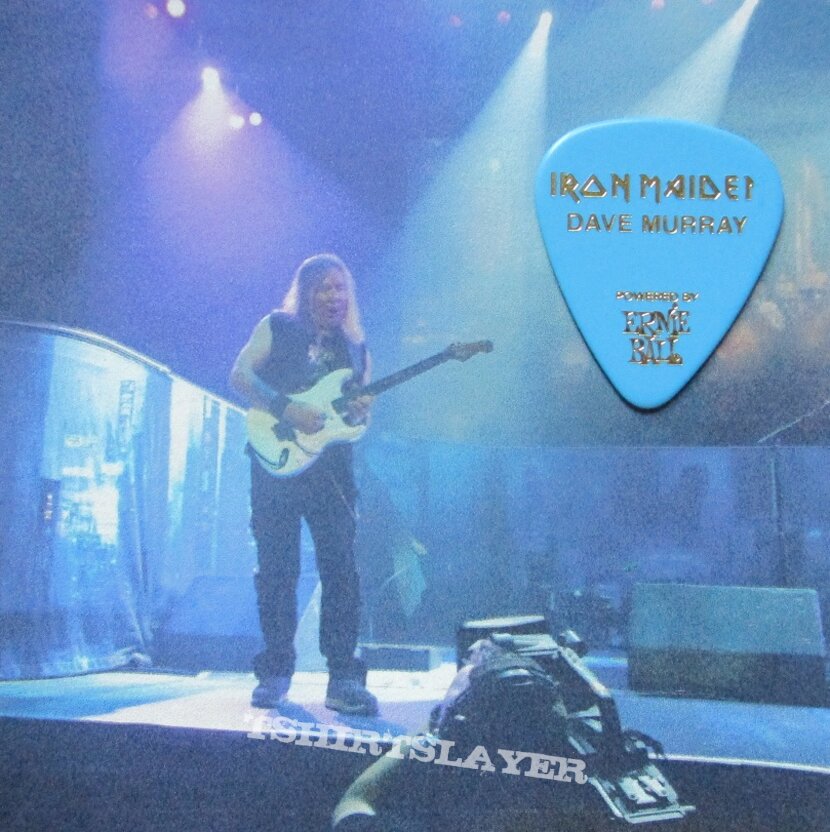 Iron Maiden Dave Murray Future Past 2023 Tour Guitar Pick