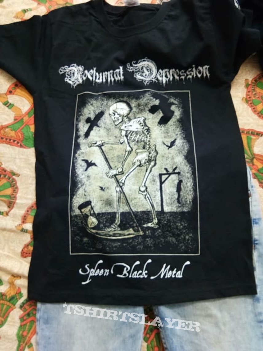 Nocturnal Depression - Spleen Black Metal (Official Merch) | TShirtSlayer  TShirt and BattleJacket Gallery