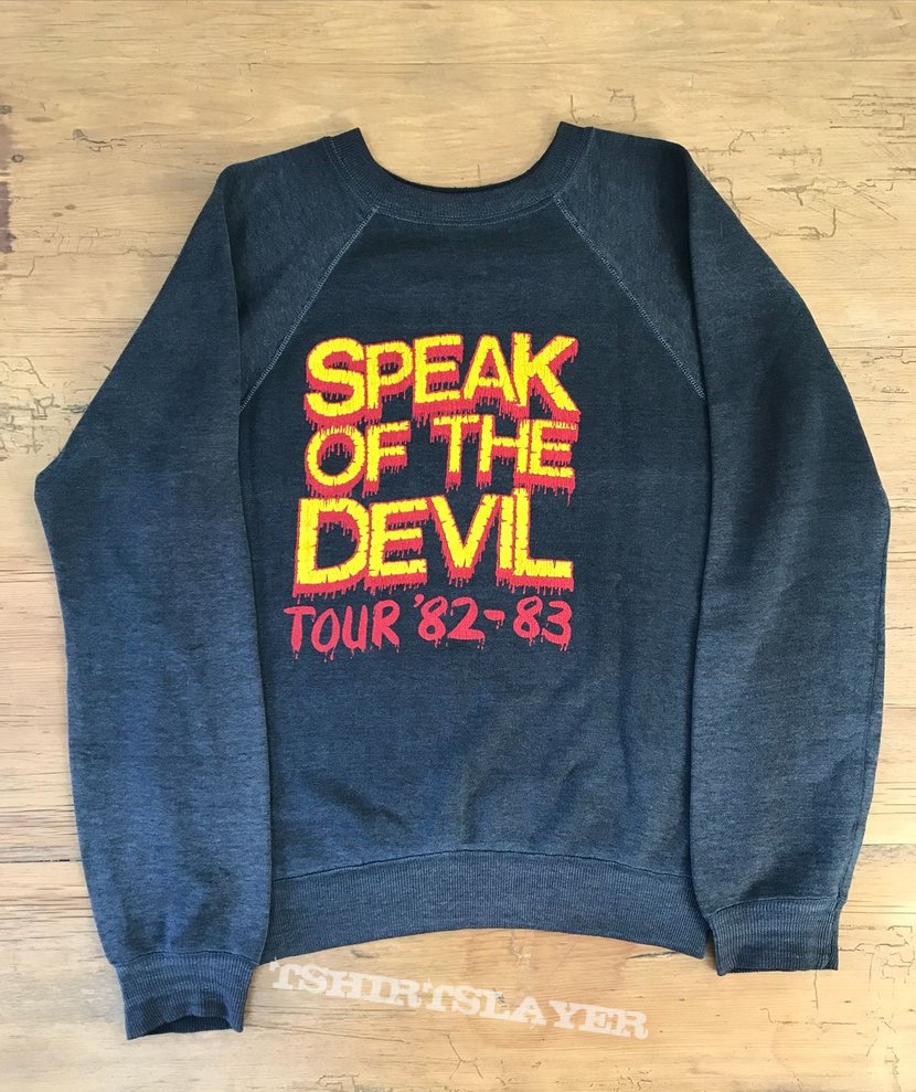 Ozzy Osbourne Speak of the Devil sweatshirt &#039;82-&#039;83