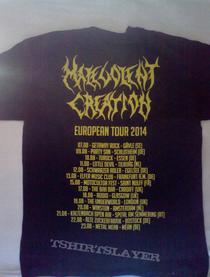 Malevolent Creation - European Tour 2014. (TSL)