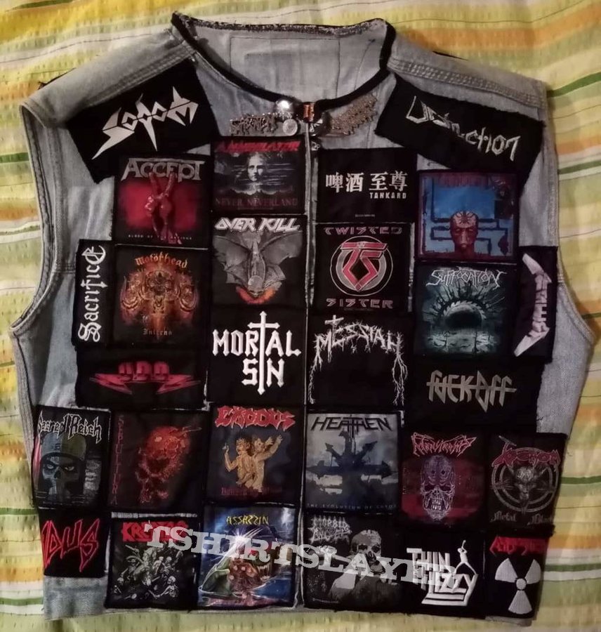 Slayer Kutte - Toxic Holocaust backpatch (FINISHED!!!) | TShirtSlayer  TShirt and BattleJacket Gallery