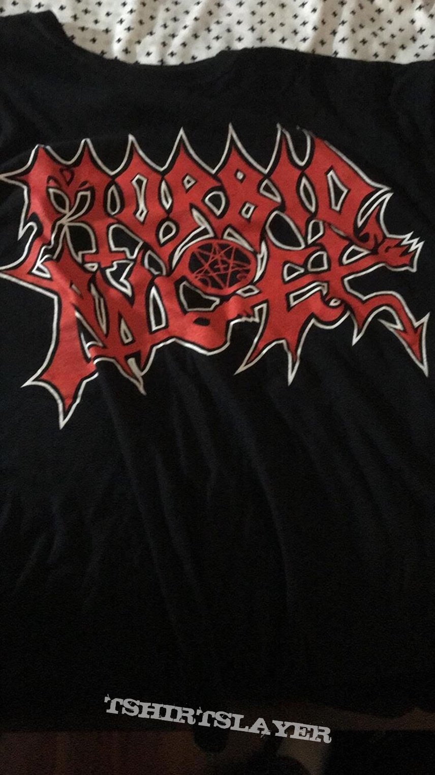 Morbid Angel decibel magazine tour shirt