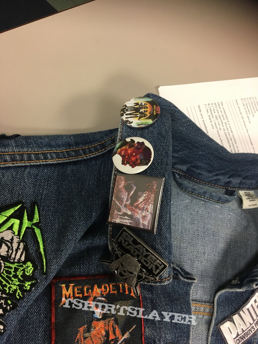 Kiss My first battlejacket updated