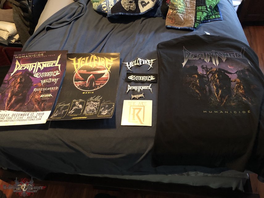 Stuff I got from death angel I dont wanna post separately 