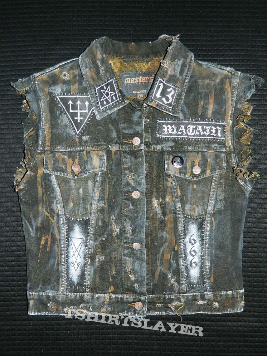 Watain denim vest