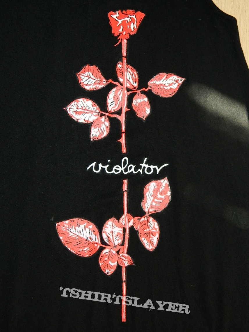 Depeche Mode Violator - hand painted tunic