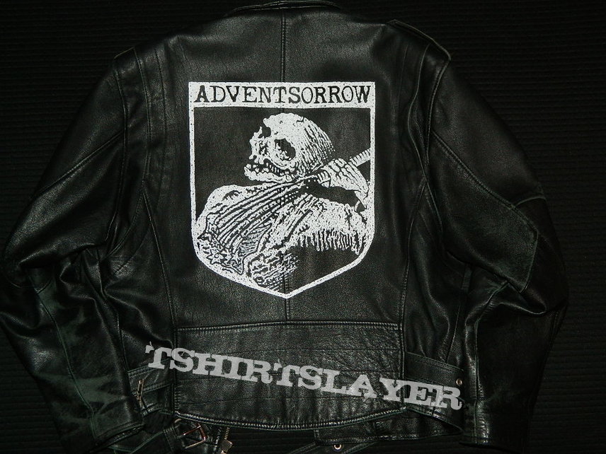 Advent Sorrow DSBM hand painted jacket - custom order | TShirtSlayer TShirt  and BattleJacket Gallery