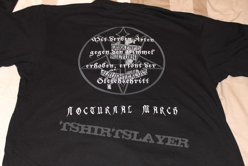 Darkened Nocturn Slaughtercult &#039;Nocturnal March&#039; tshirt