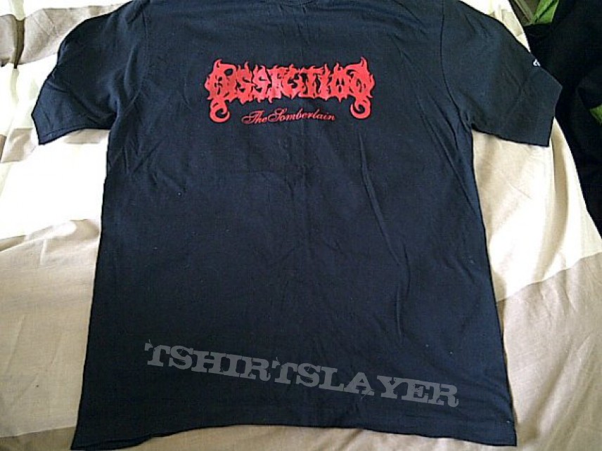 Dissection 'The Somberlain' ltd edition wooden box &amp; tshirt