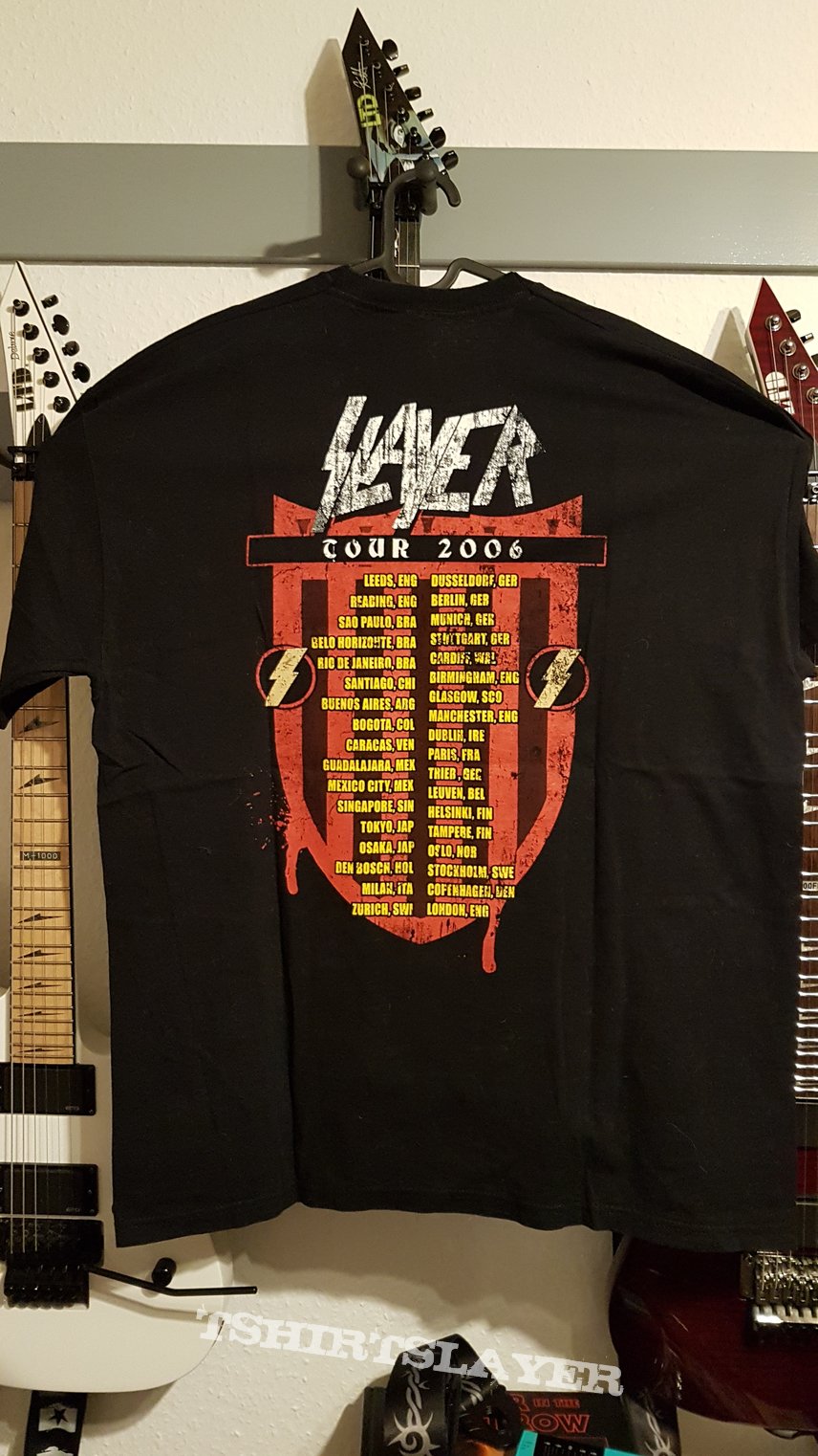 Slayer Der Front Tourshirt 2006 TS