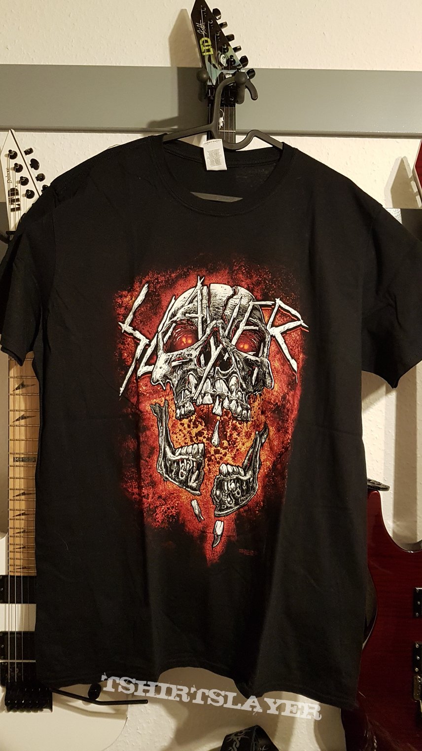 Slayer Skull Tourshirt 2017