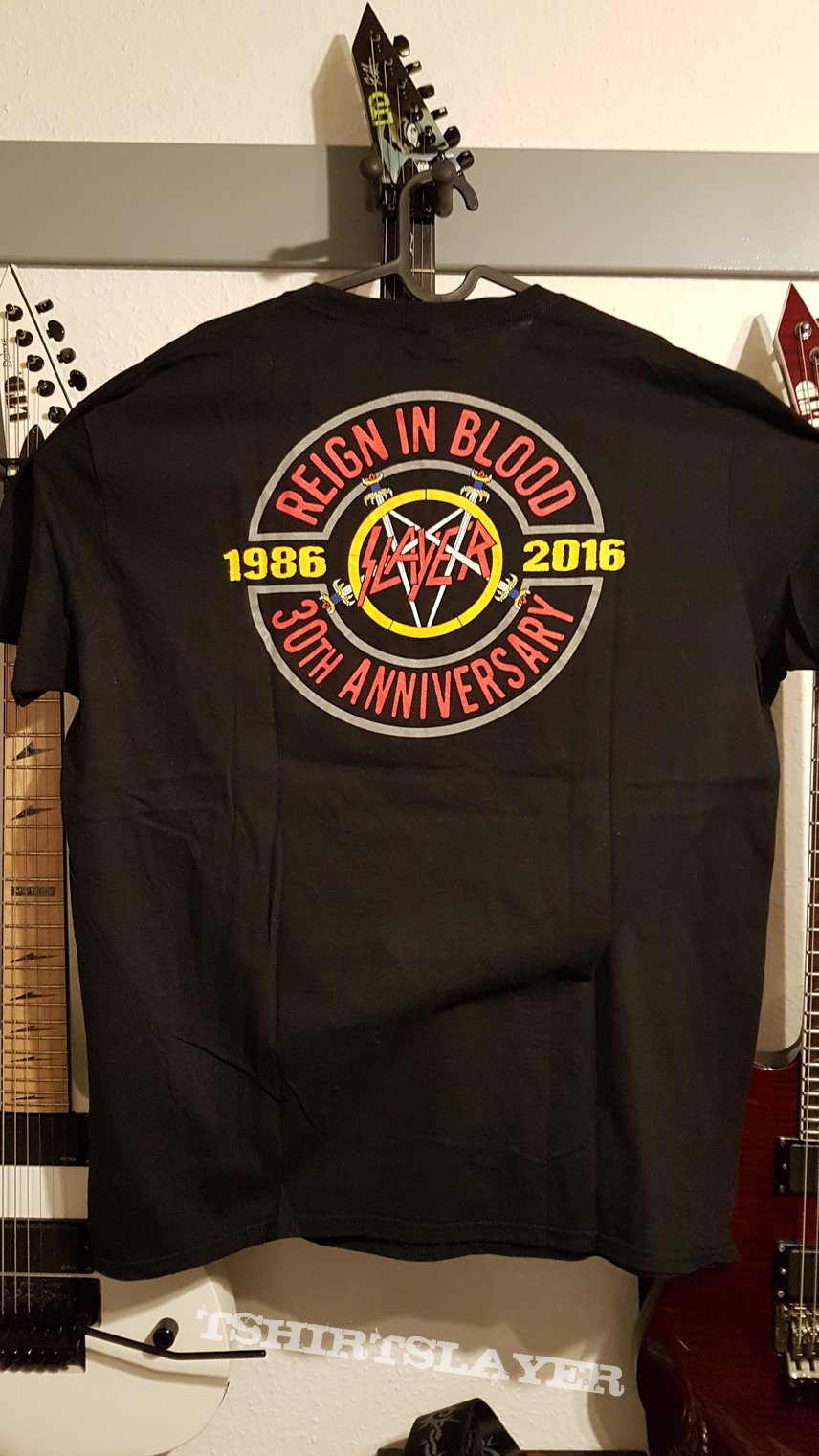 Slayer Reign in Blood 30 Year TS