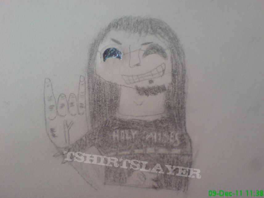 Holly Moses My school table drawing