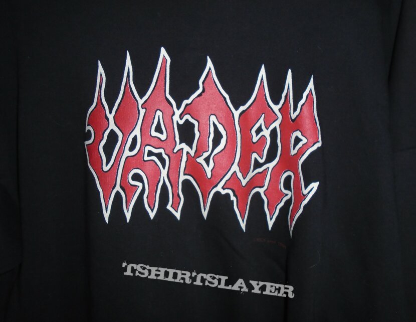 Vader Red Logo Hoodie with Face Cover