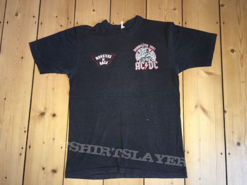 AC/DC Donington Park 1981 | TShirtSlayer TShirt and BattleJacket Gallery