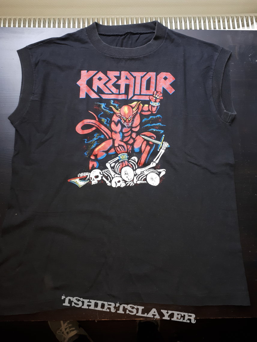 Kreator pleasure to kill 80s bootleg shirt