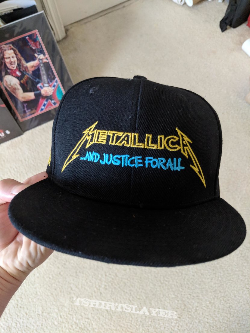 Metallica - ...And Justice For All &#039;88 flat brim hat