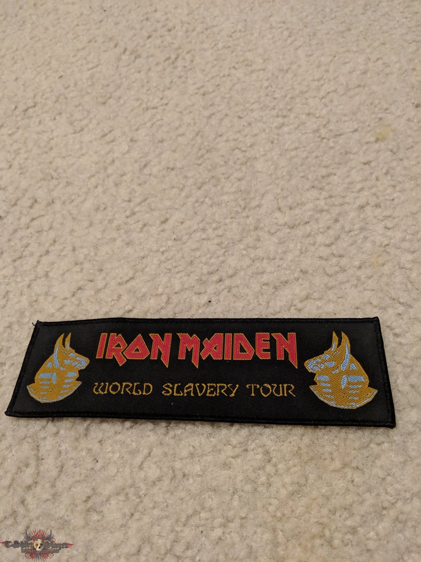 Iron Maiden -World Slavery Tour patch
