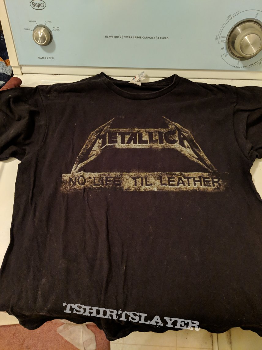 Metallica - No Life til Leather 2015 mini tour shirt | TShirtSlayer TShirt  and BattleJacket Gallery