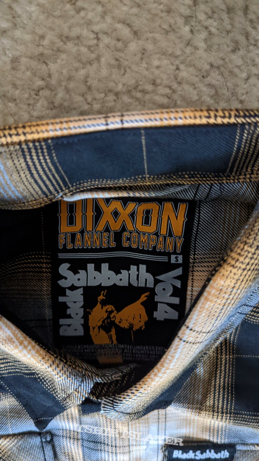 Black Sabbath Dixxon Flannel (Vol. 4 themed)