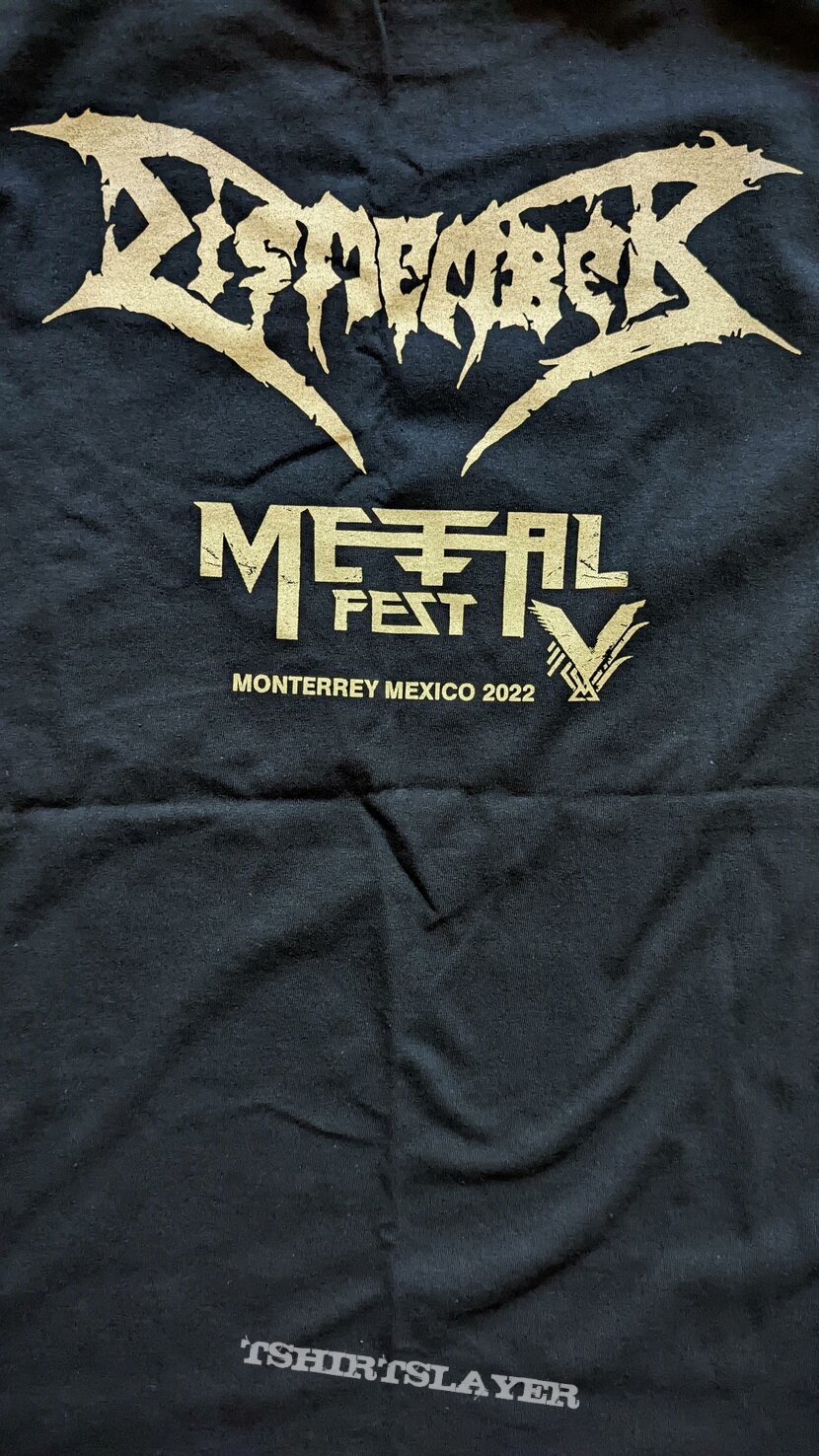 Dismember - Like An Everflowing Stream / Mexico Metal Fest V unofficial event shirt