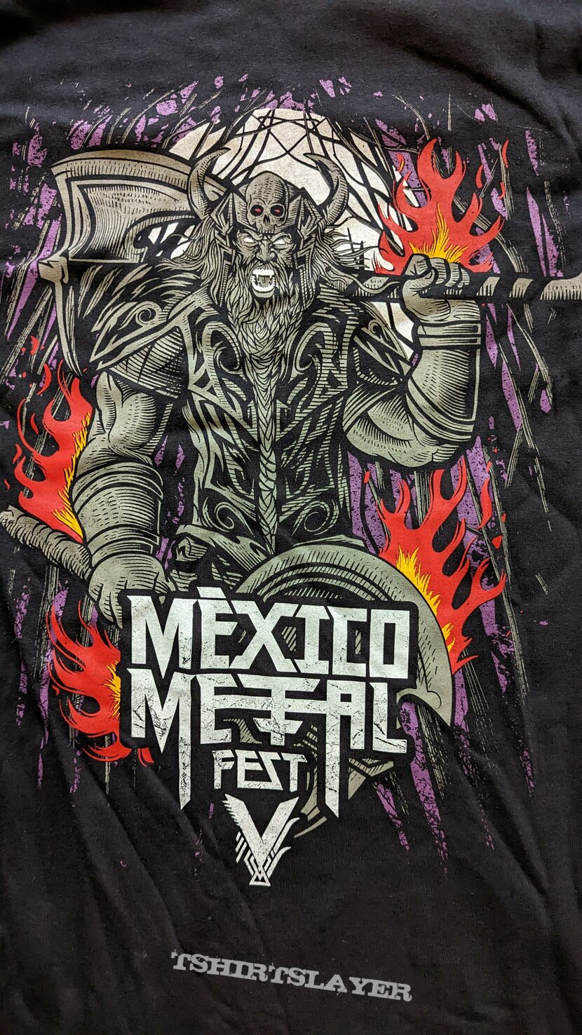 Mexico Metal Fest V - official Day 1 event shirt