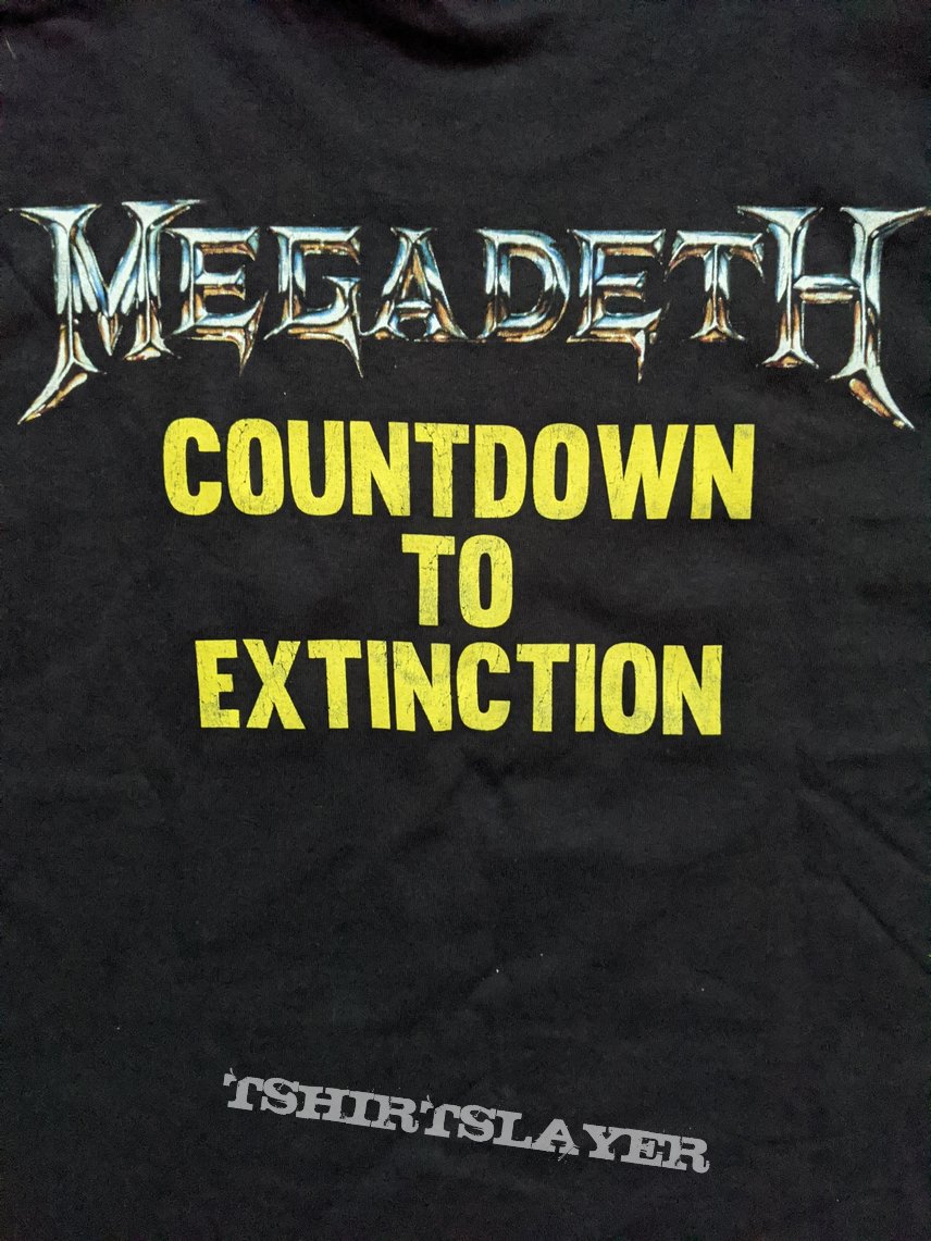 Megadeth - Countdown to Extinction longsleeve shirt