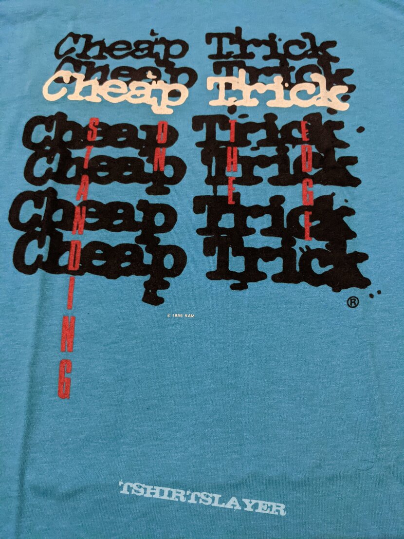 Cheap Trick - Standing on the Edge shirt | TShirtSlayer TShirt and  BattleJacket Gallery