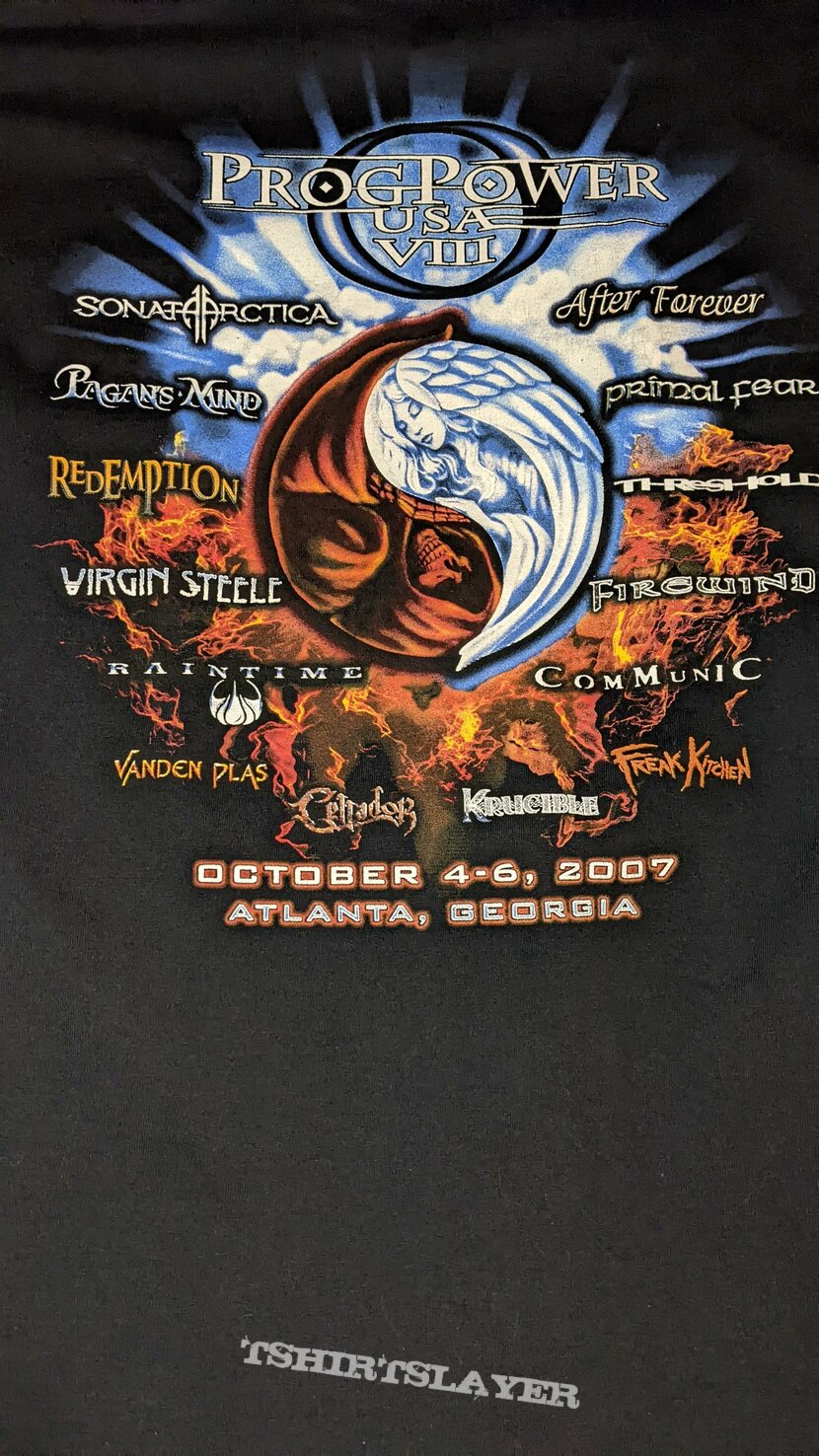 Sonata Arctica ProgPower USA VIII shirt Sonata Arctica ProgPower USA VIII shirt