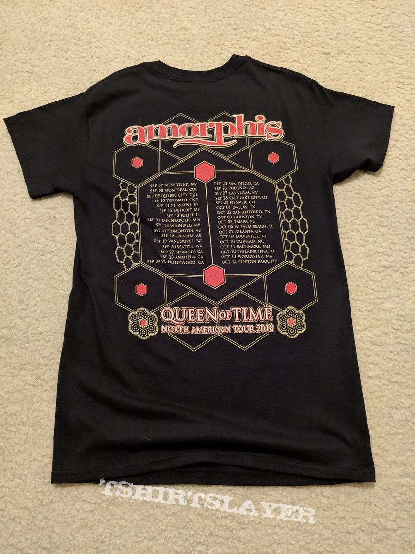 Amorphis - Queen of Time North American Tour 2018 shirt