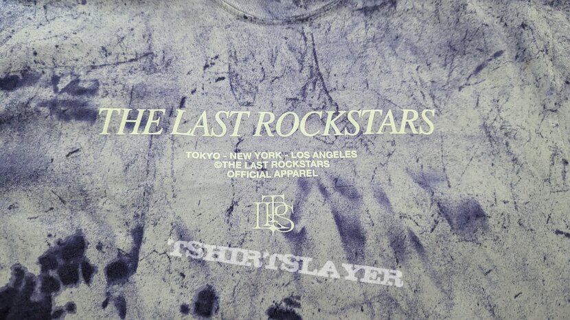 The Last Rockstars - Live Debut tour shirt