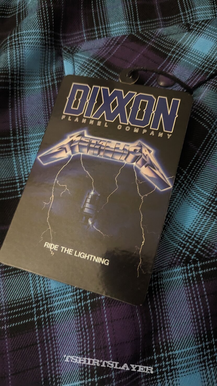 Metallica  - Ride the Lightning Dixxon flannel