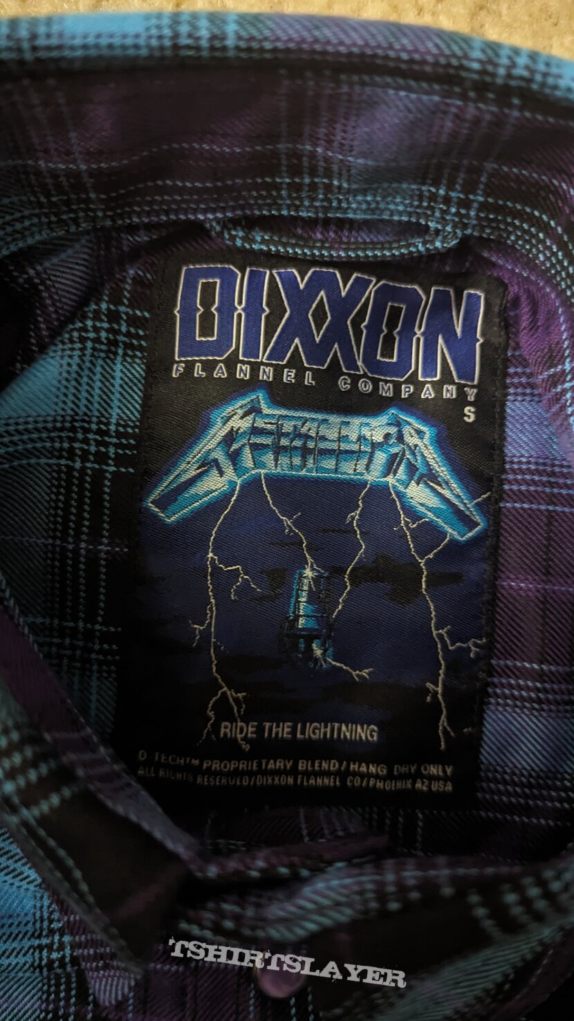 Metallica  - Ride the Lightning Dixxon flannel
