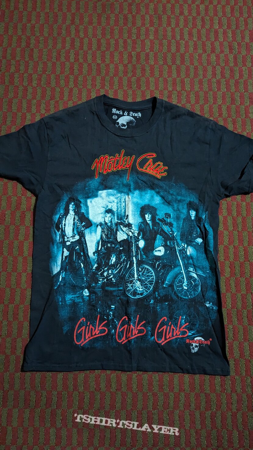 Mötley Crüe - Girls Girls Girls shirt (Mexican bootleg) Mötley Crüe - Girls Girls Girls shirt (Mexican bootleg)