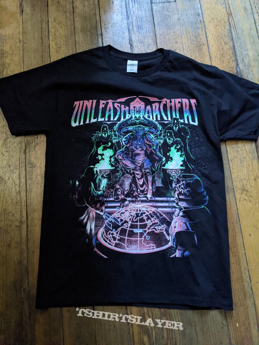 Unleash the Archers - Into the Abyss Canada/US 2021 tour shirt