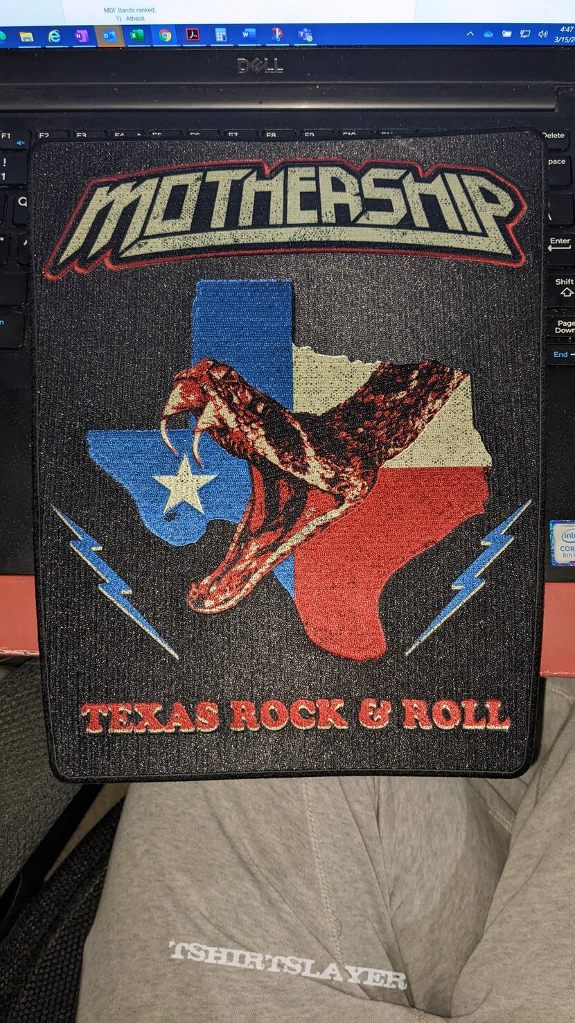 Mothership - Texas Rock n Roll patch