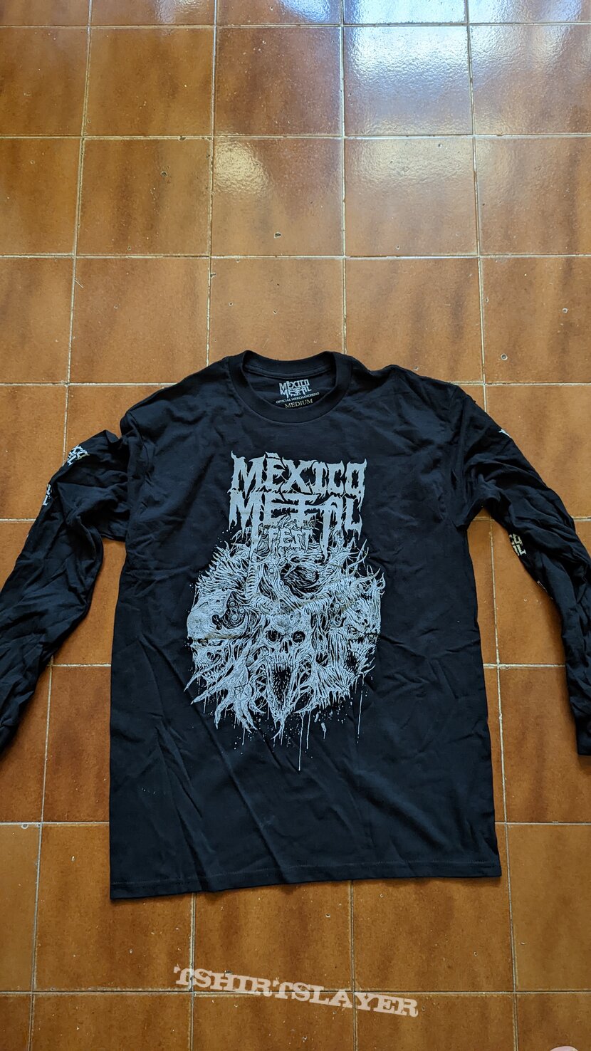 Mexico Metal Fest V &amp; VI - official festival shirt (longsleeve)