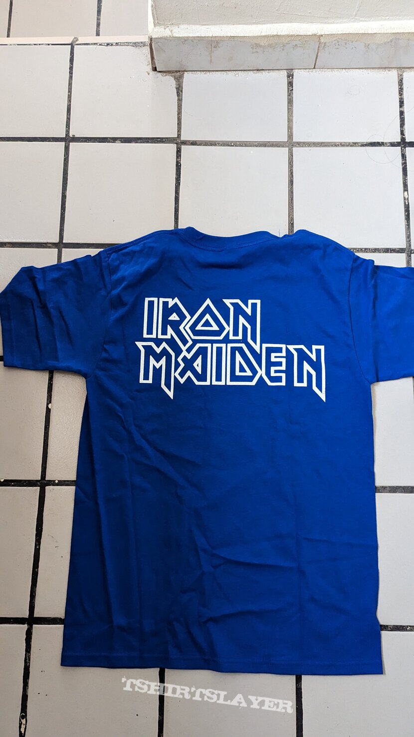Iron Maiden  - Brave New World shirt (blue)