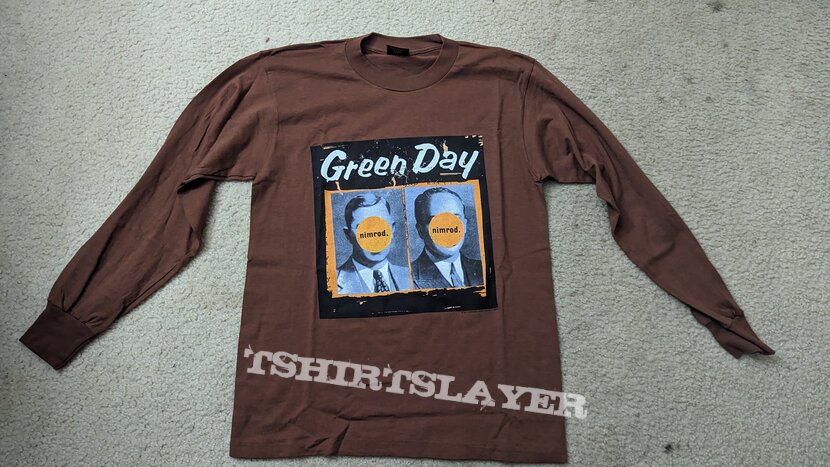 Green Day  - Nimrod Tour &#039;98 longsleeve shirt