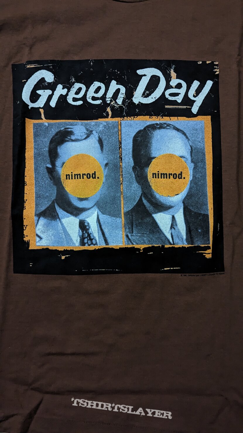 Green Day  - Nimrod Tour &#039;98 longsleeve shirt