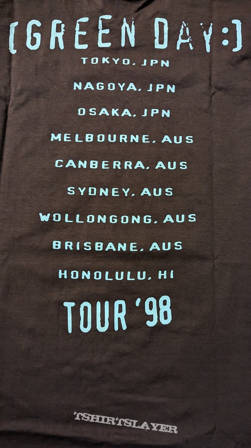 Green Day  - Nimrod Tour &#039;98 longsleeve shirt