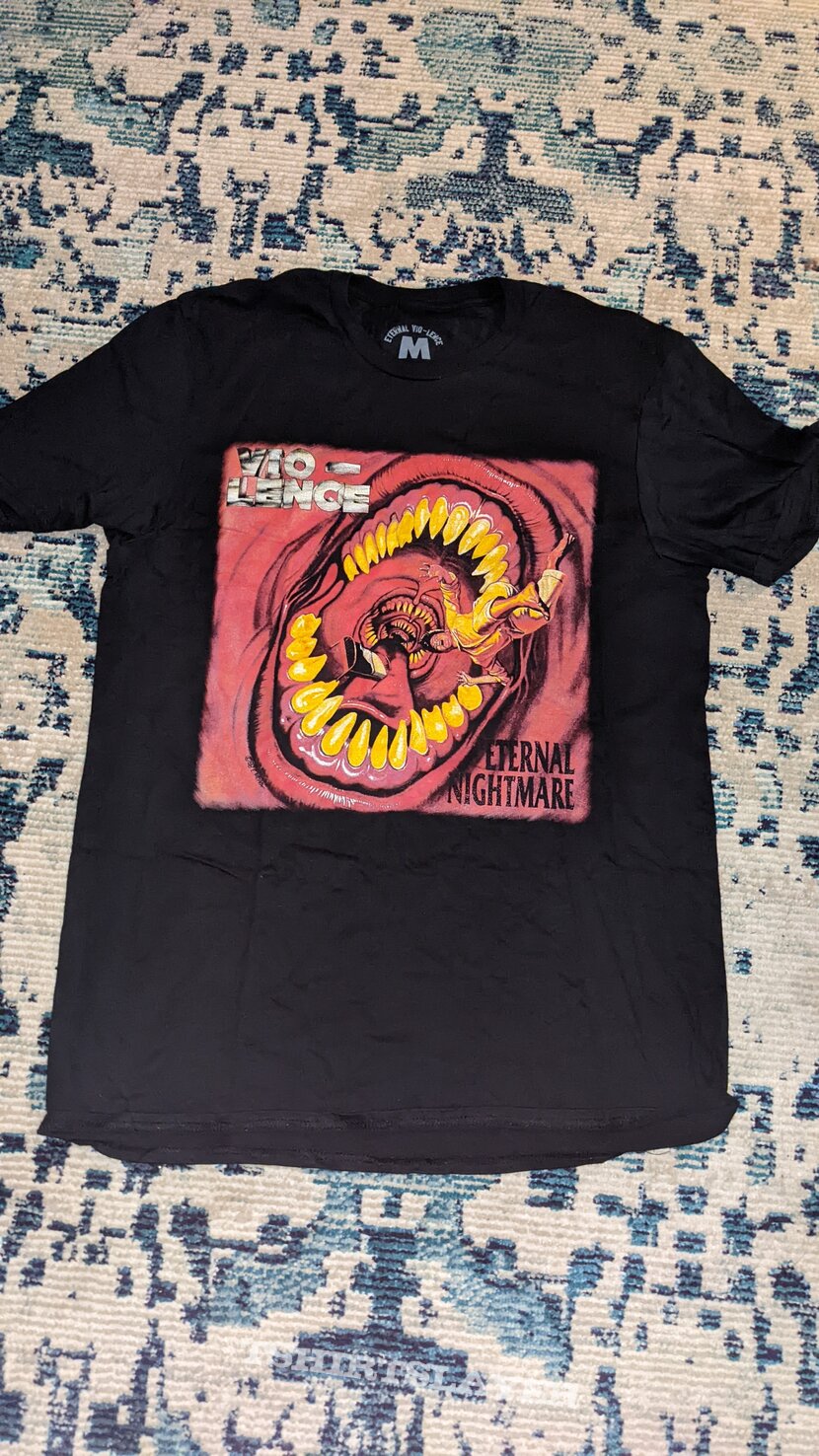 Vio-Lence - Eternal Nightmare / A World of Screams 2022 tour shirt