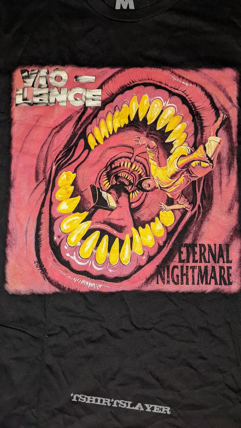 Vio-Lence - Eternal Nightmare / A World of Screams 2022 tour shirt