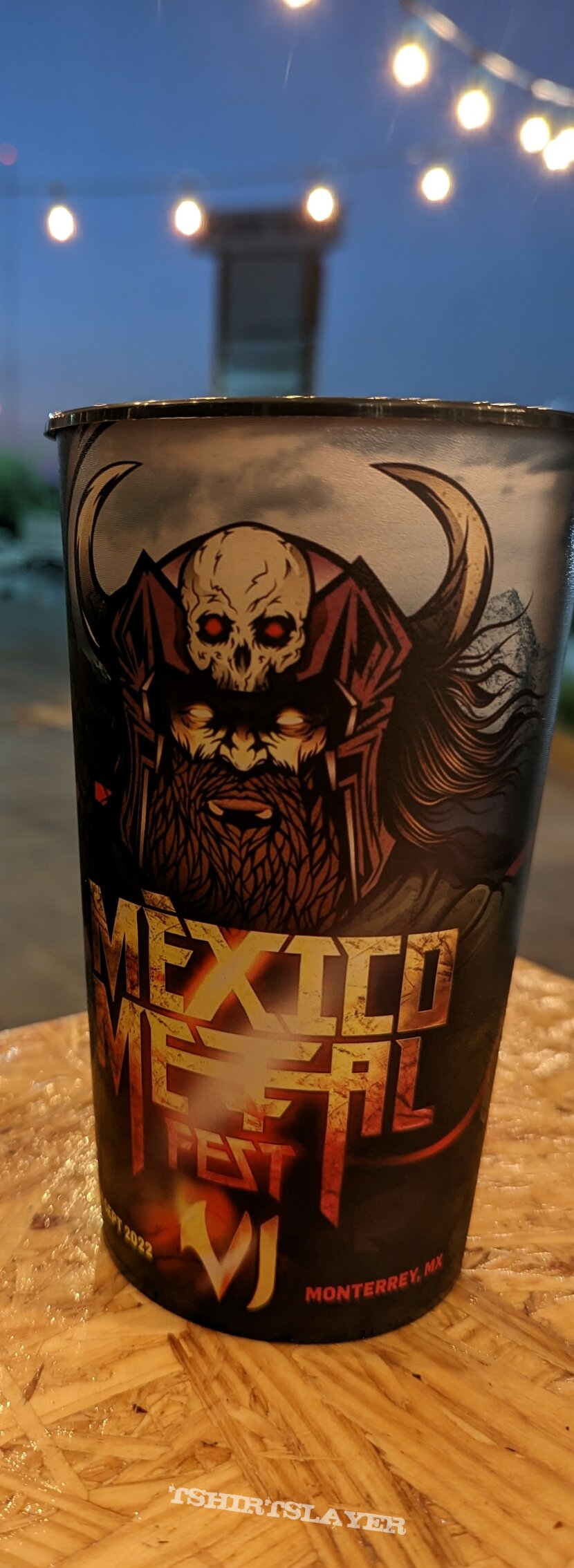 Mexico Metal Fest VI Day 2 souvenir cup