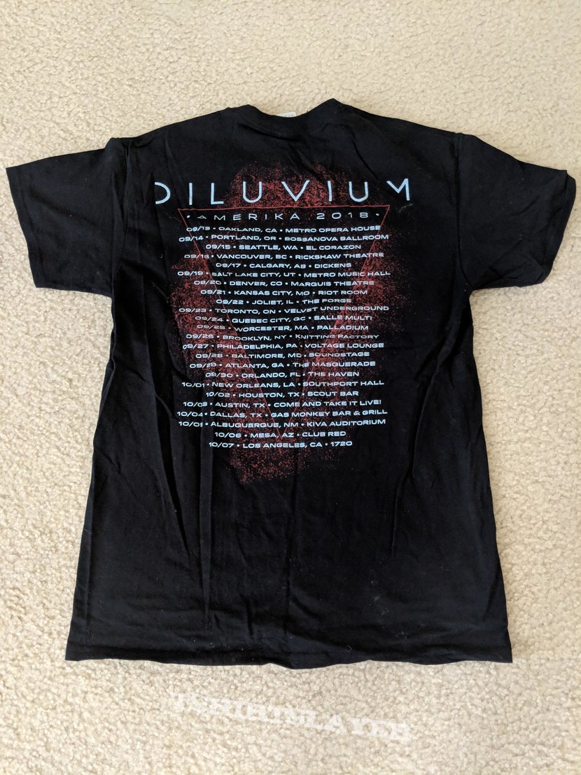 Obscura - Diluvium 2018 North America tour shirt