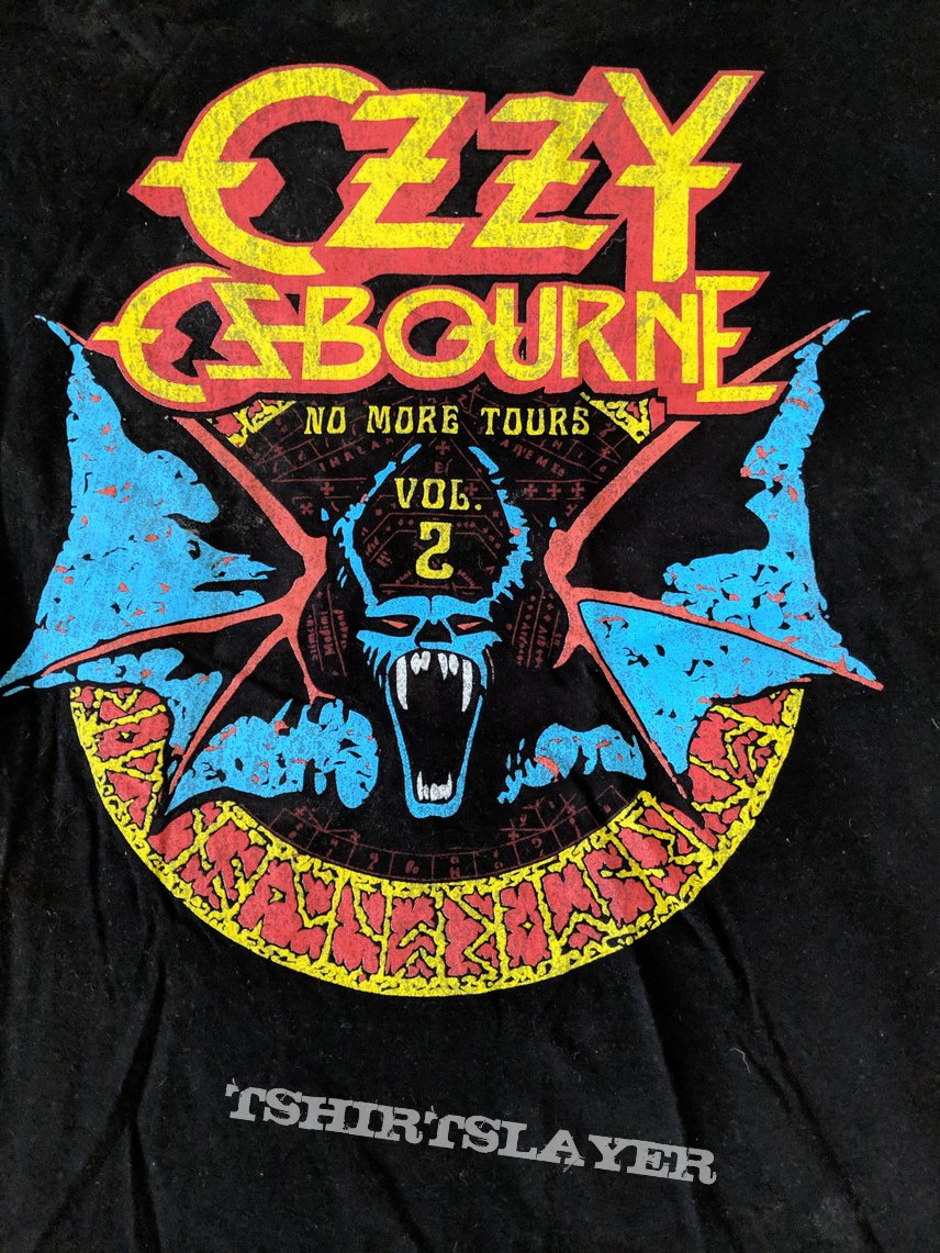 Ozzy Osbourne - No More Tours Vol. 2 2018 world tour shirt