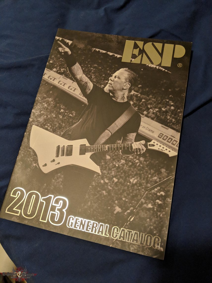 Metallica ESP Japan 2013 catalog