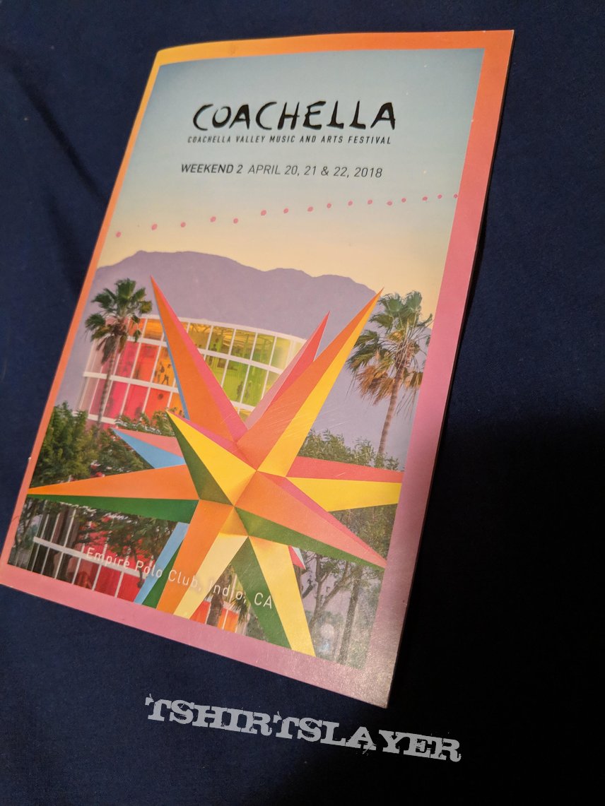 X Japan Coachella 2018 - Weekend 2 official festival program 